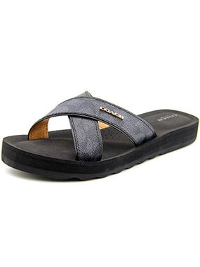 Coach Janinie Flip Flops Size 8.5B